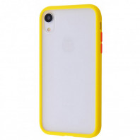 Чохол Shadow Matte на iPhone Xr Canary yellow/Red Чохол Shadow Matte на iPhone Xr Canary yellow/Red